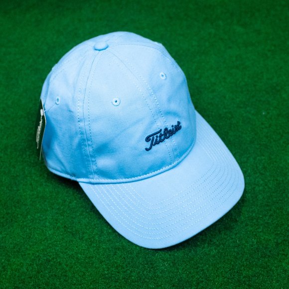 NWT Titleist Baby Blue w/ Navy Dad Hat